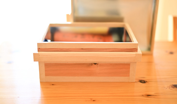天竜杉を使用した「木製茶箱」ONLINE SHOP